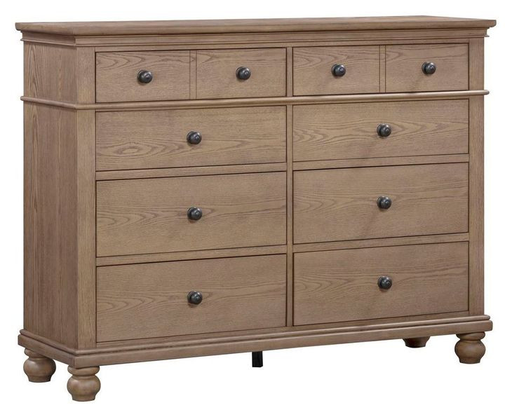 Oxford Tan 8 Drawer Chesser