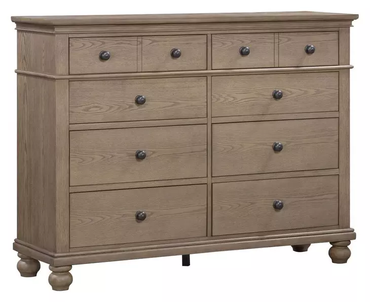 Oxford Tan 8 Drawer Chesser