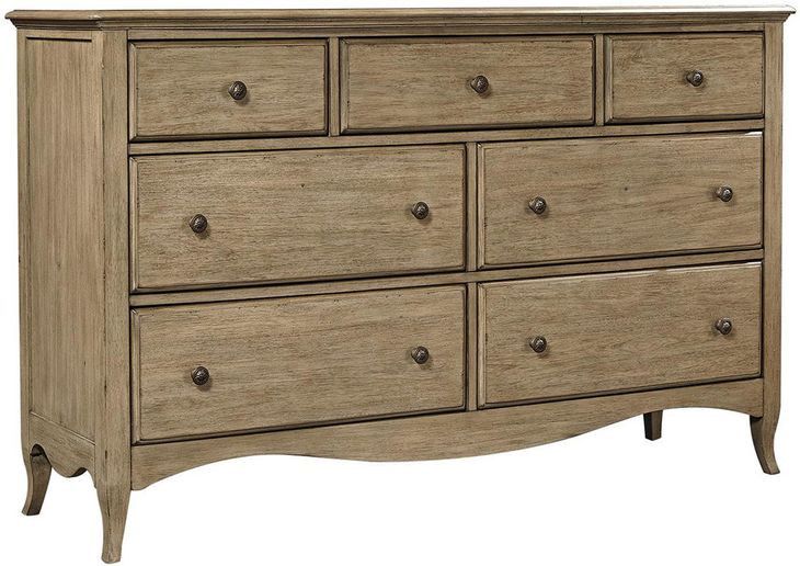 Provence Patine 7 Drawer Dresser