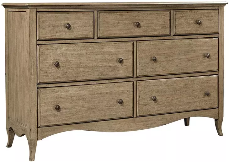 Provence Patine 7 Drawer Dresser