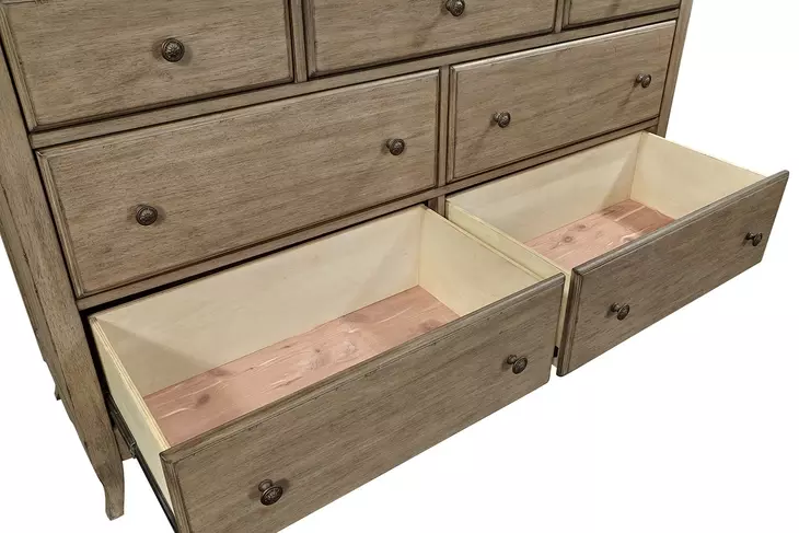 Provence Patine 7 Drawer Dresser
