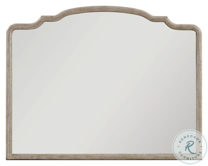 Provence Linen Landscape Arch Bedroom Mirror