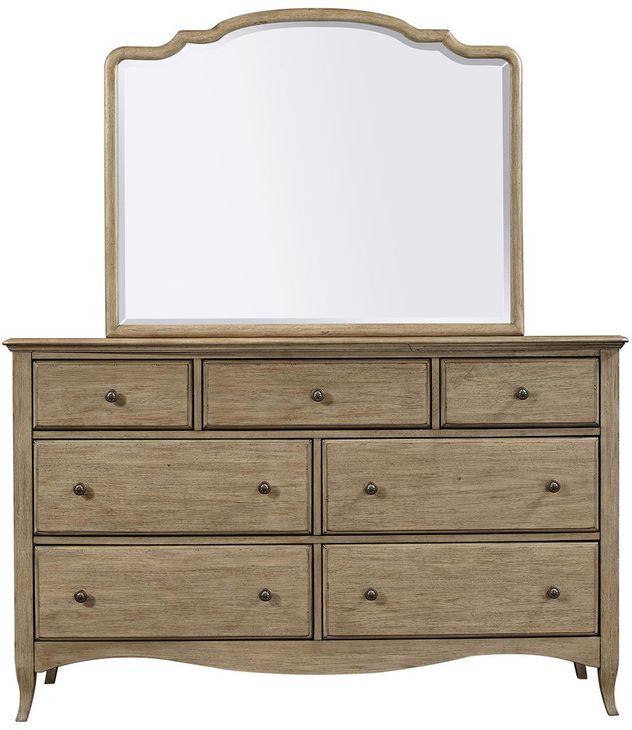 Provence Patine Landscape Mirror