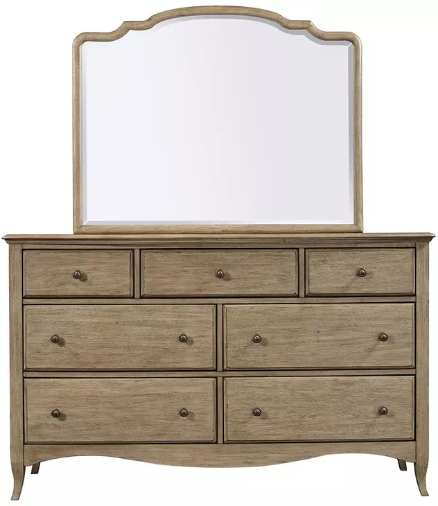 Provence Patine Landscape Mirror