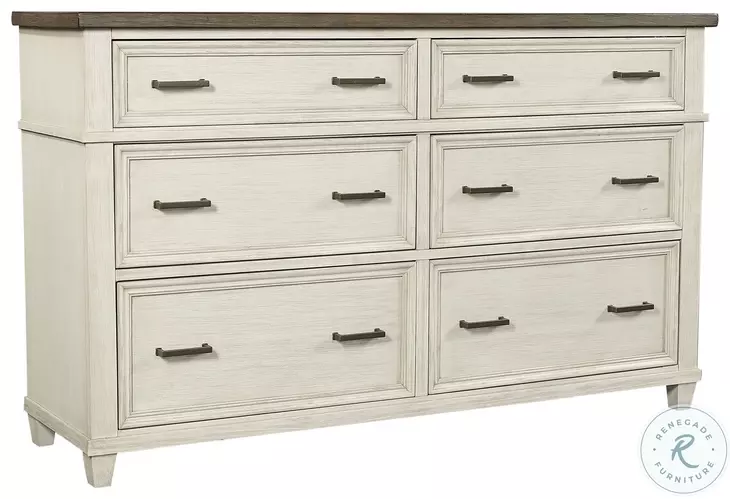 Caraway Aged Ivory Dresser