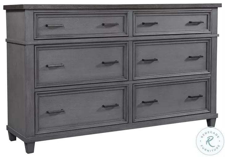 Caraway Aged Slate Dresser