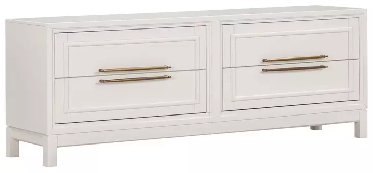 Alexander White 72" TV Stand