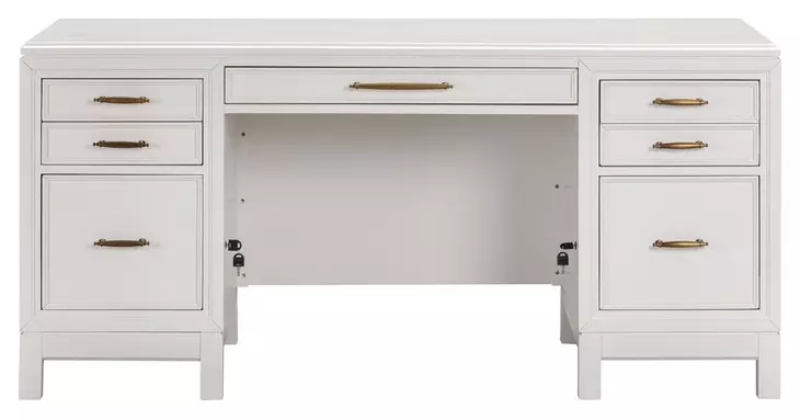 Alexander White 66" Executive Desk