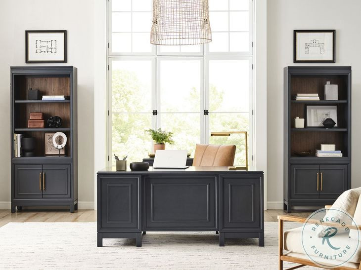 Alexander Midnight 66" Executive Home Office Set
