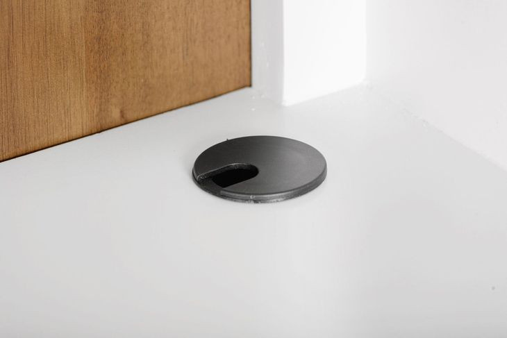 Alexander White 2 Door Bookcase