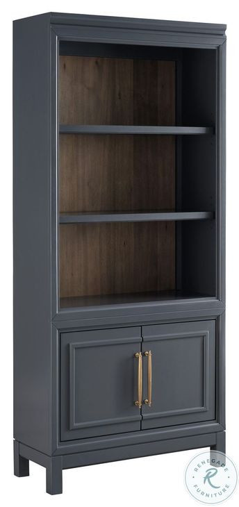 Alexander Midnight 1 Door Bookcase