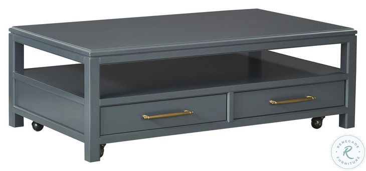 Alexander Midnight Rectangular Cocktail Table