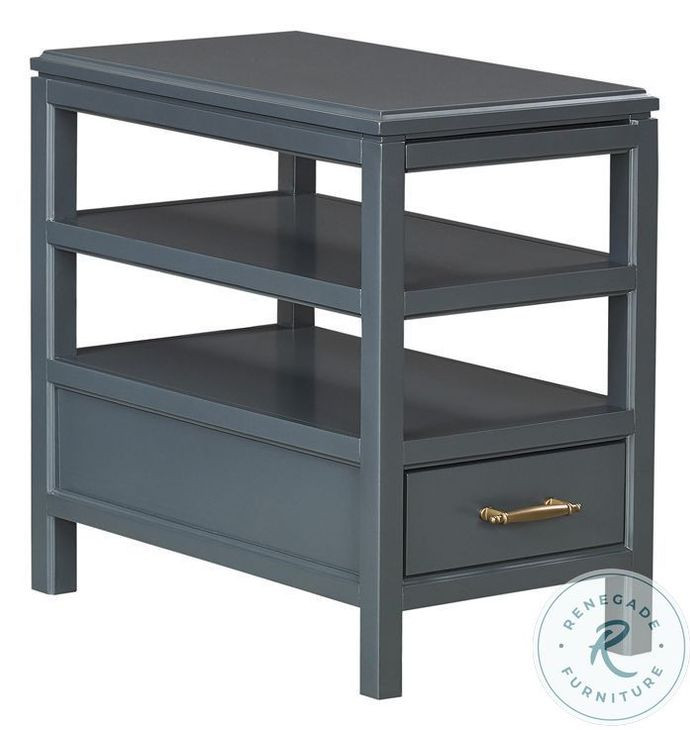 Alexander Midnight Rectangular Chairside Table