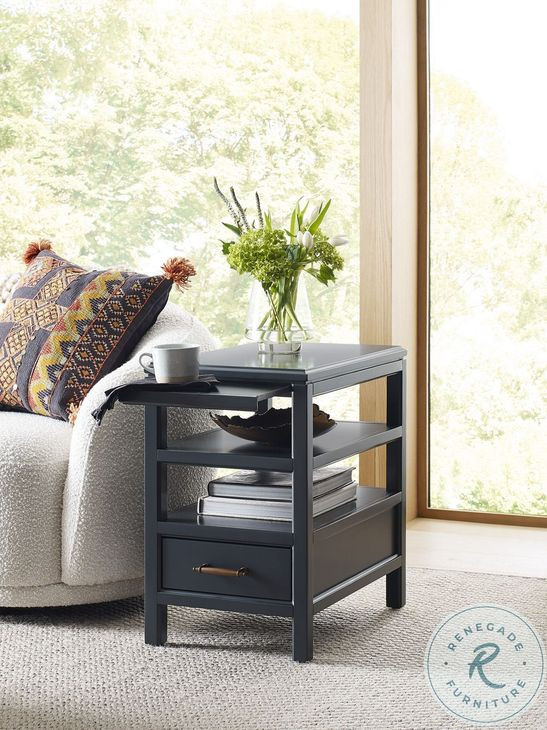 Alexander Midnight Rectangular Chairside Table