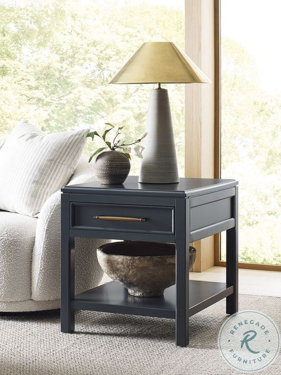 Alexander Midnight Rectangular End Table