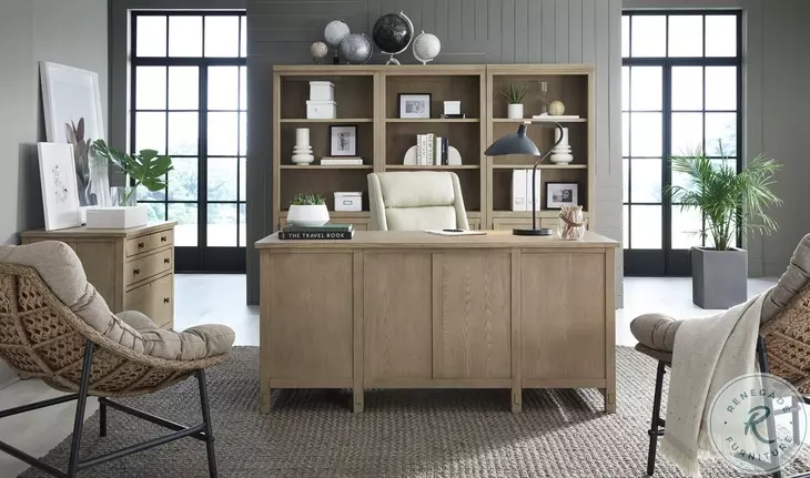 Emerson Light Elm 1 Door Bookcase