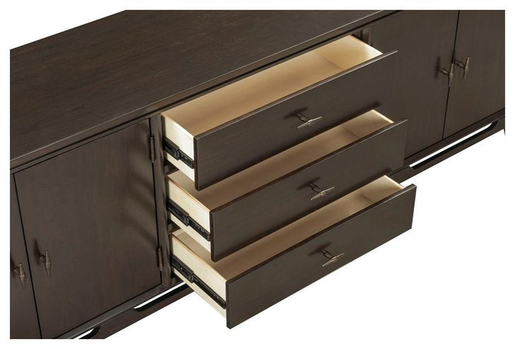 Sutton French Roast 85" TV Stand