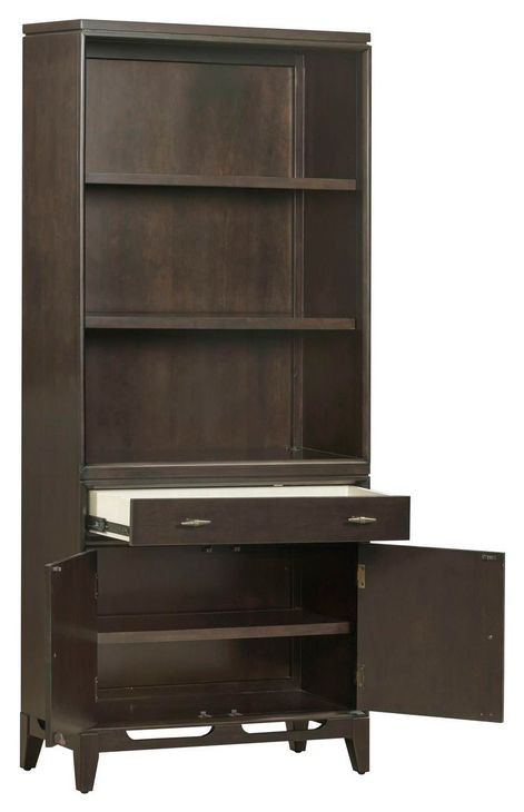 Sutton French Roast 66" Executive Home Office Set