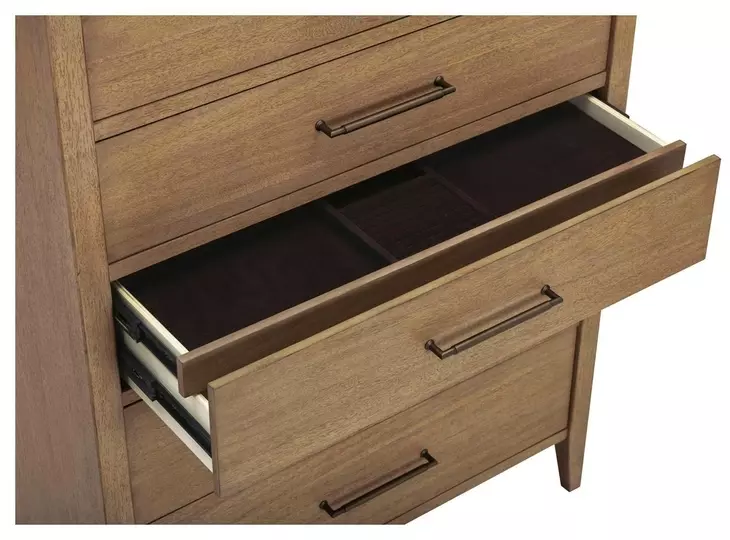 Olivia Sunkissed Beige 6 Drawer Chest