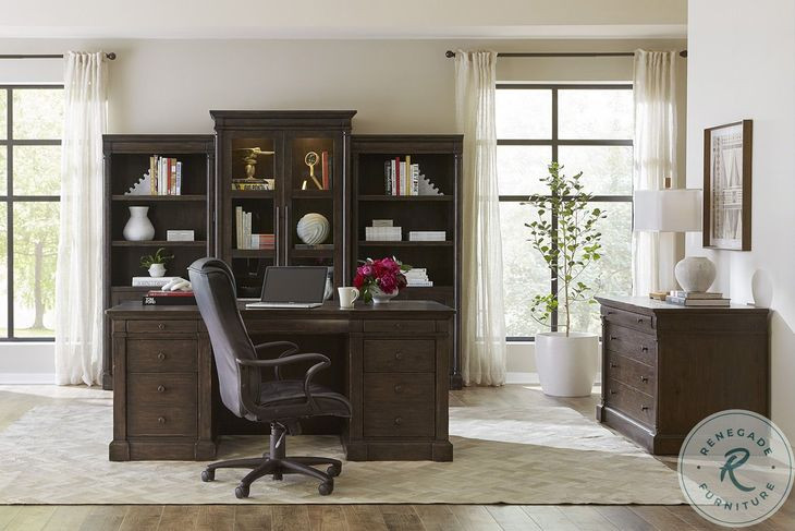 Jackson Turkish Coffee 72" Executive Home Office Set