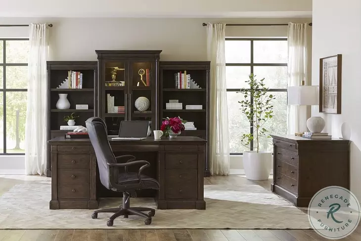 Jackson Turkish Coffee 72" Executive Home Office Set
