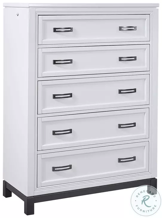 Hyde Park White Chest