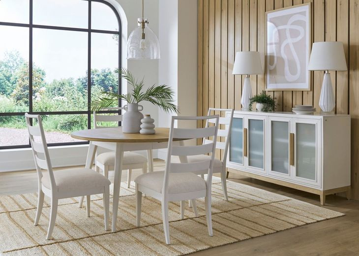 Astoria Pearl Extendable Round Dining Table