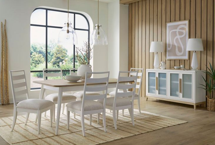 Astoria Pearl Performance Fabric Dining Side Chair Set of 2