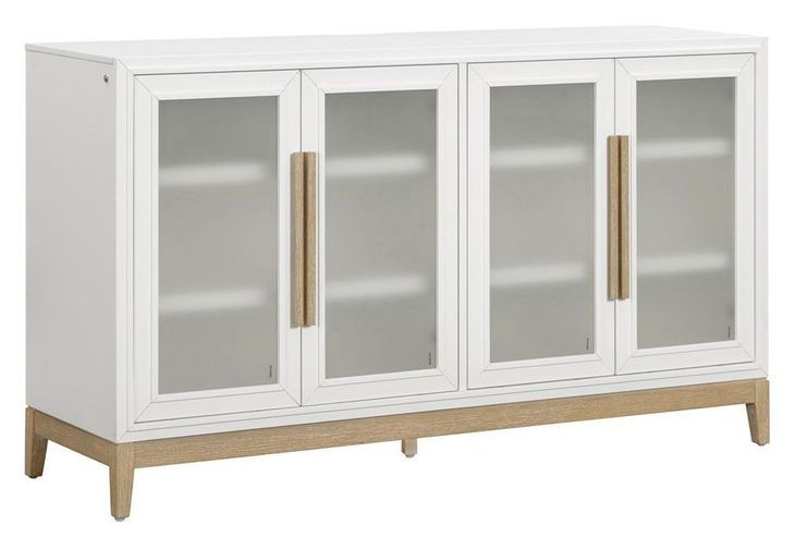 Astoria Pearl 4 Door Sideboard with LED
