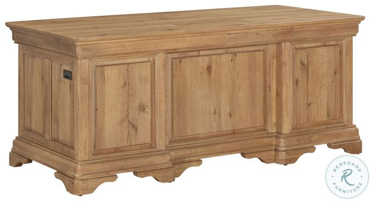 Chateau Philippe Cognac 72" Executive Desk with USB Charging