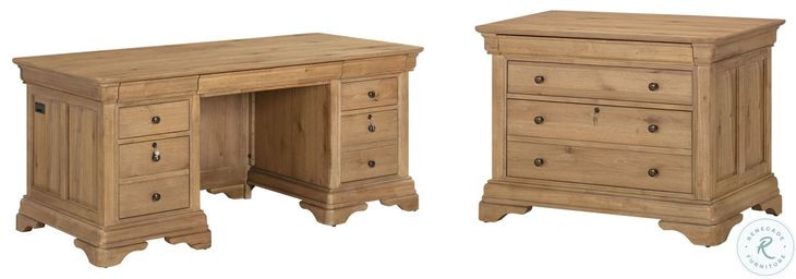 Chateau Philippe Cognac 72" Executive Home Office Set