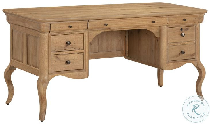 Chateau Philippe Cognac 64" Home Office Set