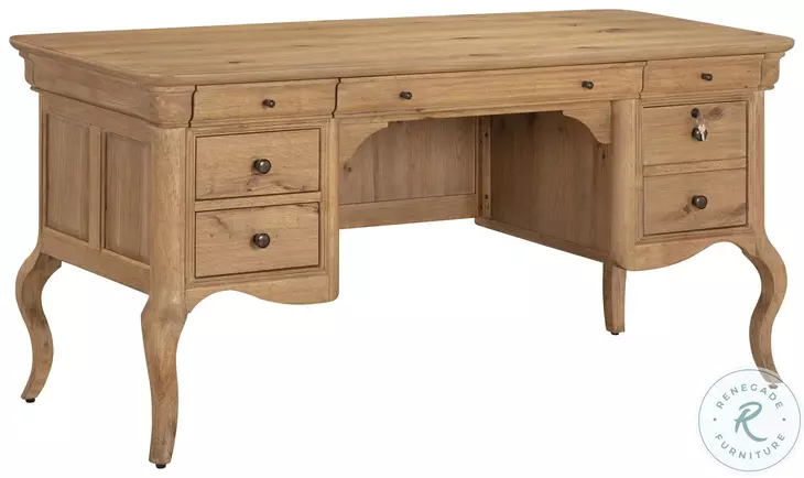 Chateau Philippe Cognac 64" Half Ped Desk