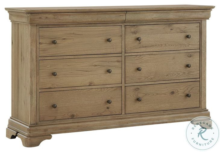 Chateau Philippe Cognac 6 Drawer Dresser