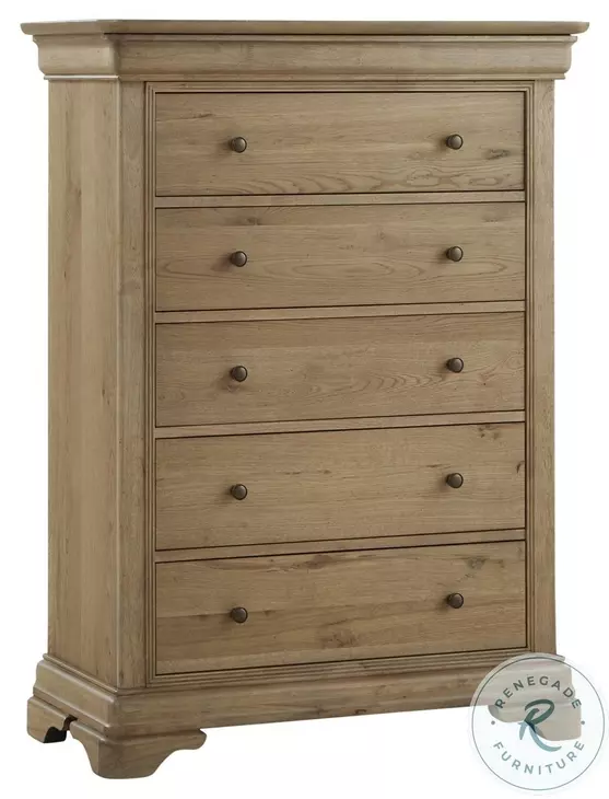Chateau Philippe Cognac 5 Drawer Chest
