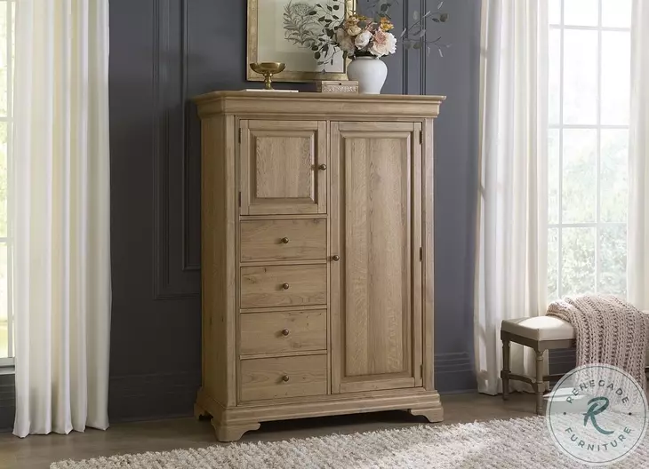 Chateau Philippe Cognac 4 Drawer Chiffarobe