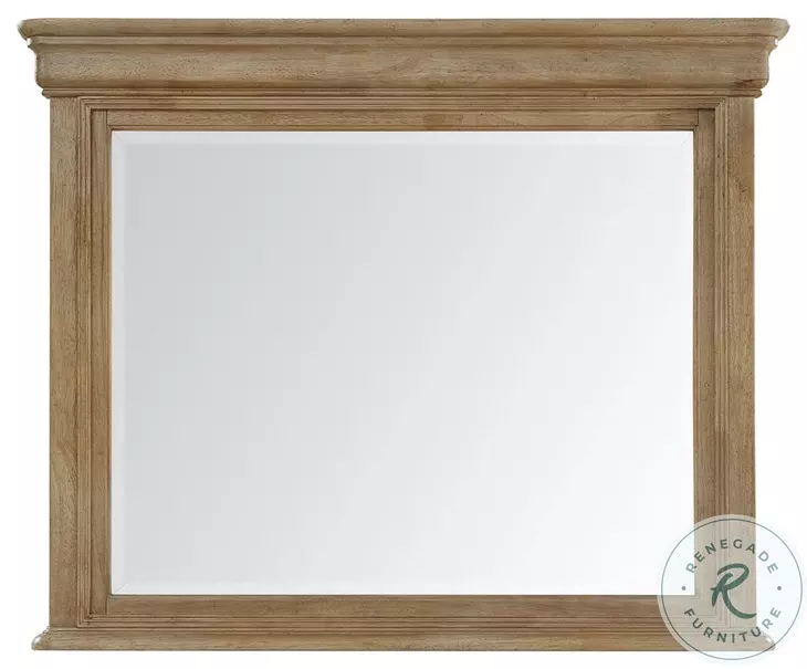 Chateau Philippe Cognac Landscape Rectangular Bedroom Mirror
