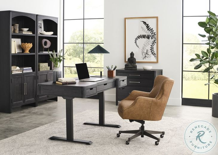 Sloane Mink 60" Lift Desk with USB Charging