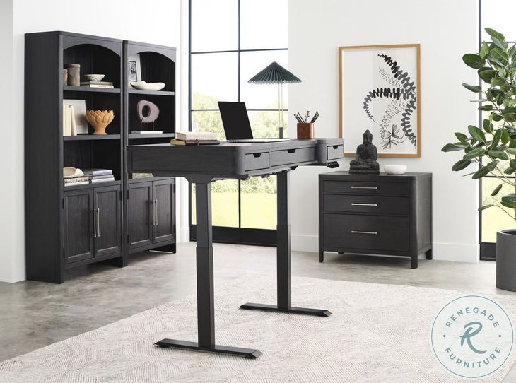 Sloane Mink 60" Lift Desk with USB Charging