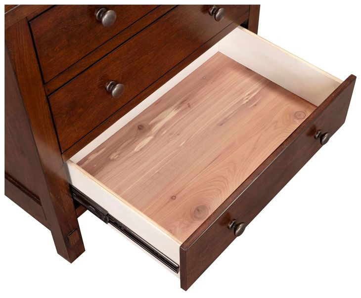 Channing Harvest Cherry 3 Drawer Nightstand