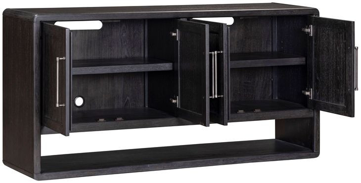 Ambrose Obsidian Mist 64" TV Stand
