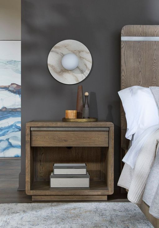 Liam Hearthstone 1 Drawer Nightstand