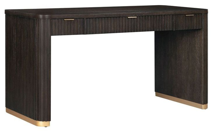 Rylan Dark Roast 60" Writing Desk