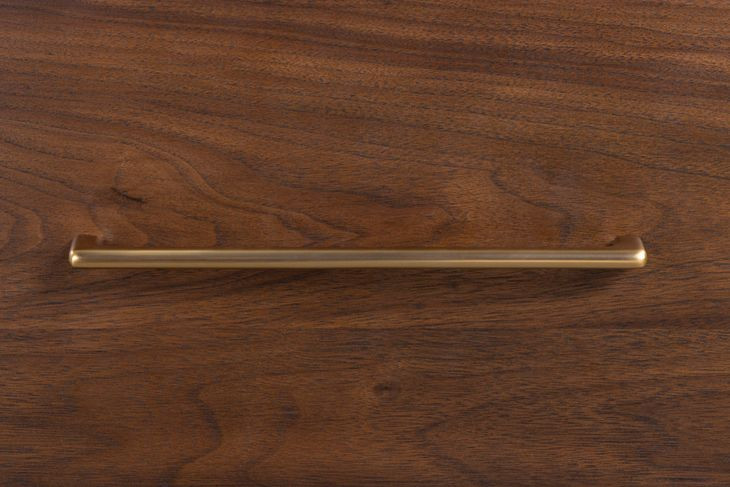 Jasper Modern Walnut 1 Drawer Nightstand