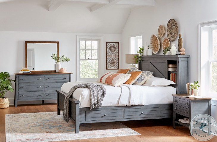 Como king single bed with storage cheap
