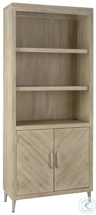 Maddox Biscotti Door Bookcase