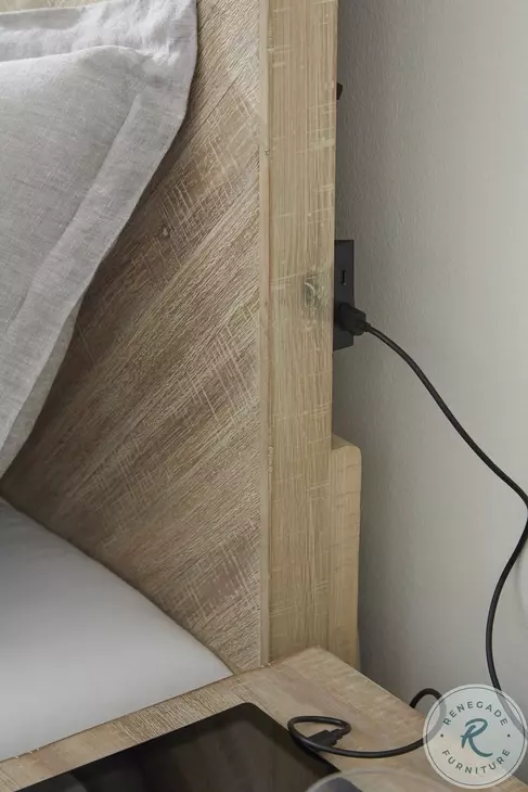 Maddox Biscotti Panel Bedroom Set from Aspen Home | Coleman Furniture