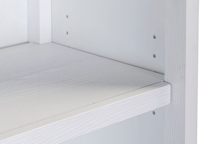 Norah Simply White Open Bookcase