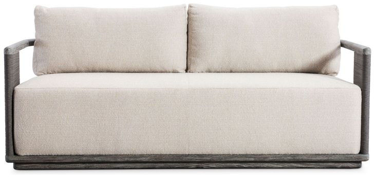 Andros Beige 75" Outdoor Sofa