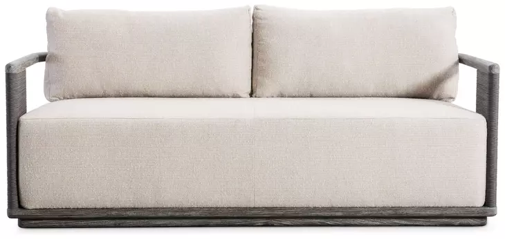 Andros Beige 75" Outdoor Sofa